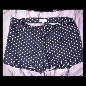 Printed Polka Dot Shorts